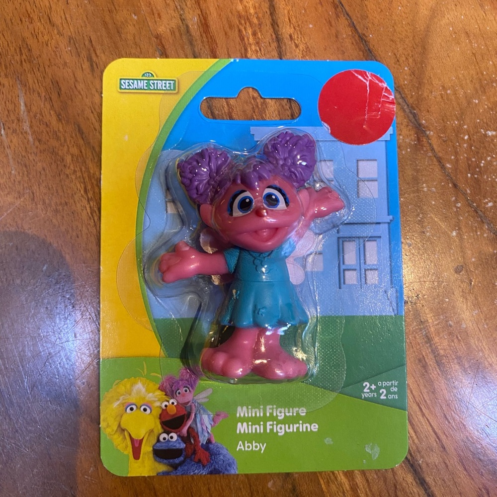 Sesame Street Abby CADABBY Mini Figure - cake topper, toy